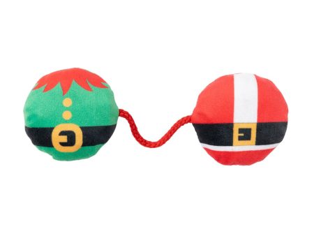 15% OFF: FuzzYard Christmas Elf & Santa Bellies Rope Cat Toy Fashion