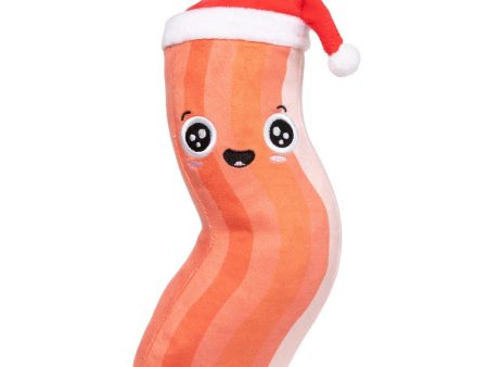 15% OFF: FuzzYard Christmas Bacon-ing To Look A Lot Like Xmas Plush Dog Toy Online Sale