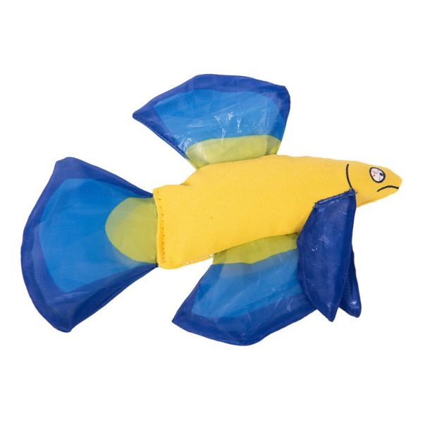 Yeowww! Mo Betta Fish Catnip Cat Toy on Sale