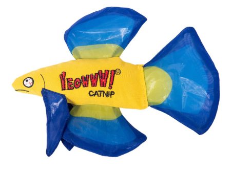 Yeowww! Mo Betta Fish Catnip Cat Toy on Sale