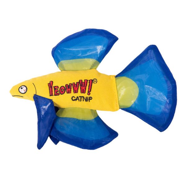 Yeowww! Mo Betta Fish Catnip Cat Toy on Sale