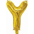 Foil Balloon 35Cm Gold Y Discount