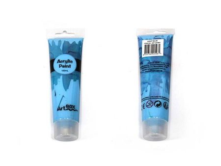 Acrylic Paint Tube, Light Blue - 10KG on Sale