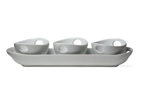 Whiteware Trio Serving Set Online now