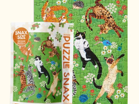 Cat Nap Snax Size Puzzle Online now