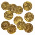 Favour Gold Coins 16Pcs Hot on Sale