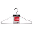 Clothes Hanger, Metal, Non Slip, 5pk, 2 Assorted Cheap