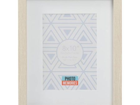 Photo Memories Osmond, 8X10in with 5X7in Opening, White Wash Hot on Sale