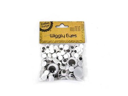 Wiggly Eyes, Assorted, 150pk Fashion