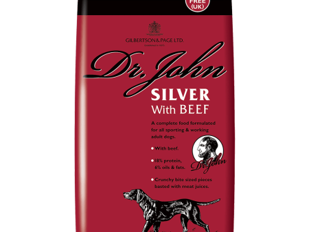 Dr John Silver Beef For Working and Sporting Dogs 15Kg Online