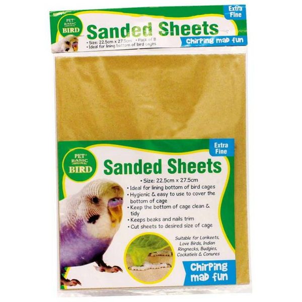 Bird Sand Sheets, 8pcs For Cheap