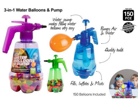 Water Balloon Bombs with Pump Bottle, 150pcs Cheap