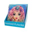 Fantasy Face Colouring and Sticker Book Fashion