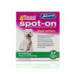 Johnson s 4fleas Spot-On for Small Dogs 4-10kg 2 Treatments Hot on Sale