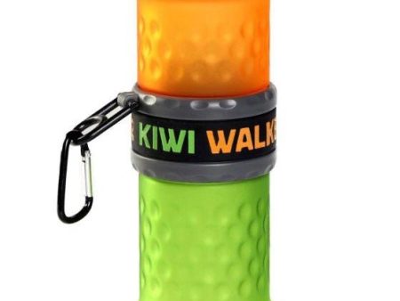 Kiwi Walker 2 in 1 Travel Bottle To Hold Food Treat and Water Sale