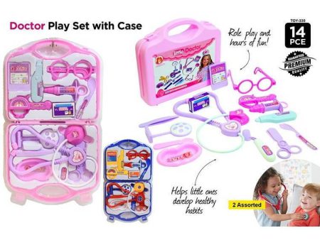 Doctor Play Set with Carry Case, 14pcs Online Sale