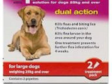 Johnson s 4Fleas Spot On Dual Action for Large Dogs Online Sale