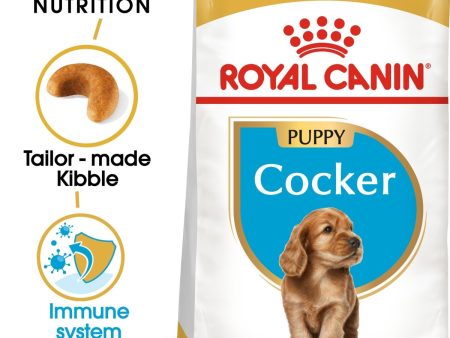 ROYAL CANIN Breed Cocker Puppy Dry Dog Food 3Kg For Sale