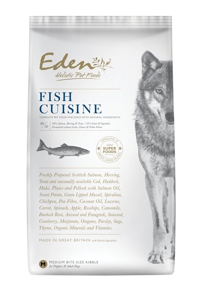 EDEN 80 20 FISH CUISINE DRY DOG FOOD Sale