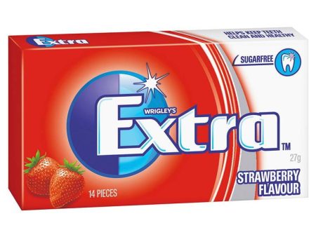 Wrigleys Extra Strawberry Envelope, 27g For Discount