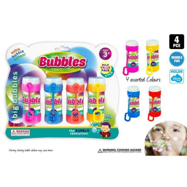 Bubbles with Blower, 55ml, 4pcs Online