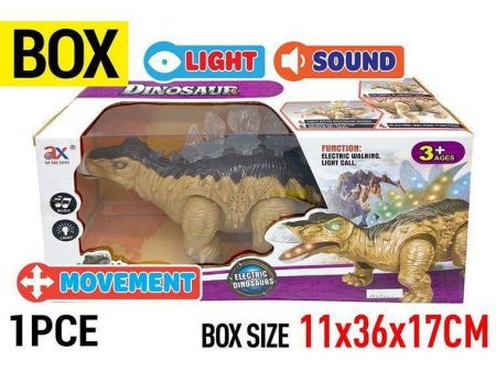 Walking Dinosaur with Sound and Light For Sale