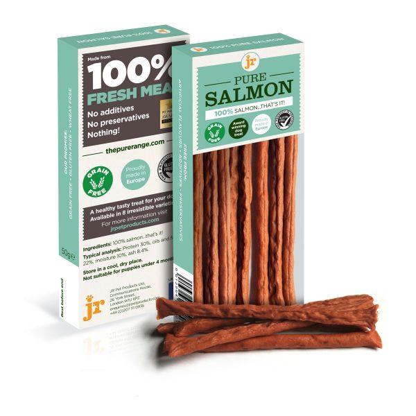 Pure Salmon Sticks 50g Sale