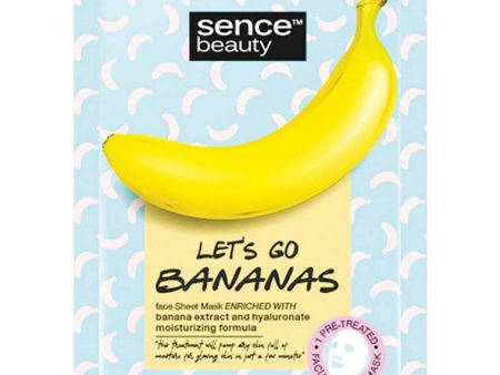 Sencebeauty Face Mask Banana 20Ml Display Sale