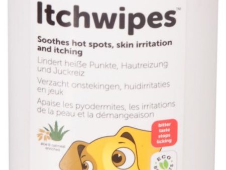 Petkin Itch Stop Wipes for Cats and Dogs x 30 Online Hot Sale