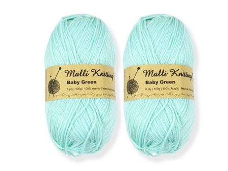 Acrylic Baby Yarn Mint Cheap