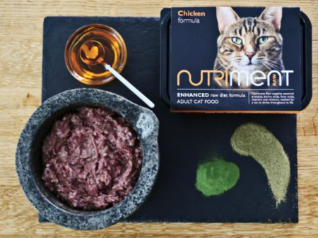 Nutriment Cat Chicken Adult Formula 500gm Tray Fashion