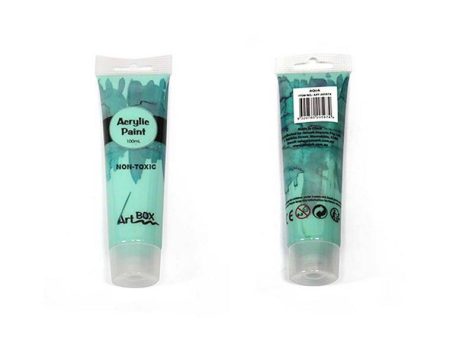 Acrylic Paint Tube, Aqua Discount