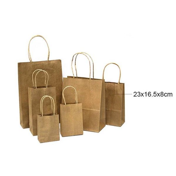 Craft Brown Bag, 3pk Fashion