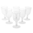 LandL Party Plastic Wine Glasses Pk6 Cheap