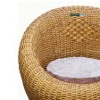 Cane Rattan Bamboo 5 Seater Bunai Apple Sofa Set For Home and Garden on Sale