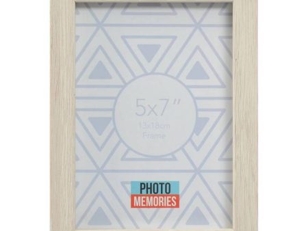 Photo Memories Osmond, 5X7in, White Wash For Discount