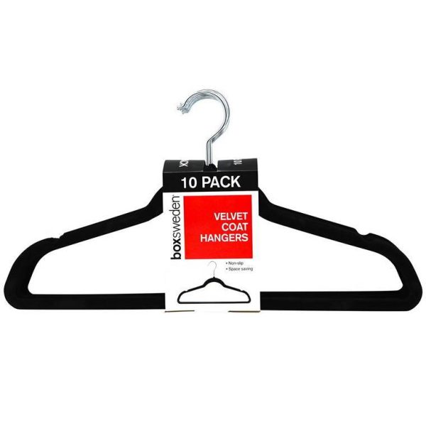 Velvet Hangers, 10pk, 44.5cm Online