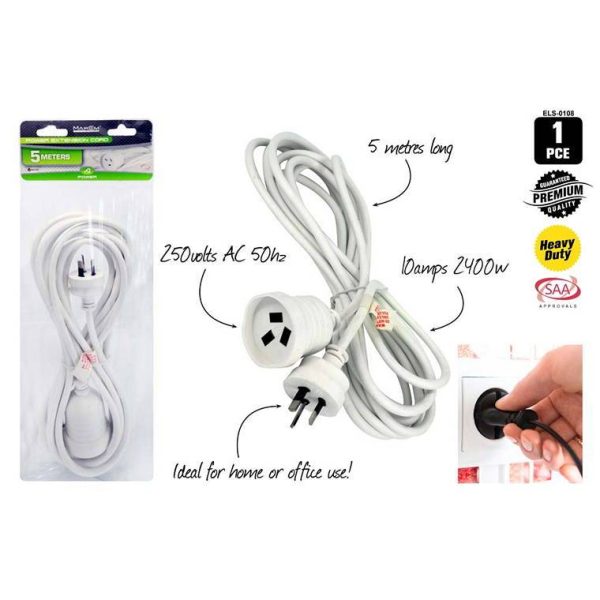 Power Extension Cord, 5Mtr Online