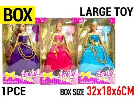 Shine Princess Doll with  Accessories, 30cm, 2 Assorted Hot on Sale