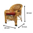 Cane and Bamboo Sofa Set Supply