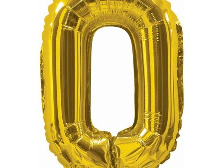 Foil Balloon 35Cm Gold O Online now