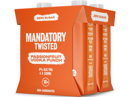 Mandatory Spirits - Passion Fruit Punch 24 x 330ml Online