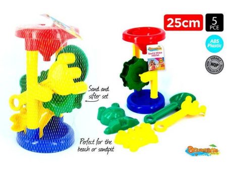 Sand and Water Mill Play Set, 5pcs Discount