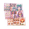 Fantasy Face Colouring and Sticker Book Fashion