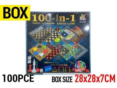 100 in 1 Board Game Set - 40KG Sale