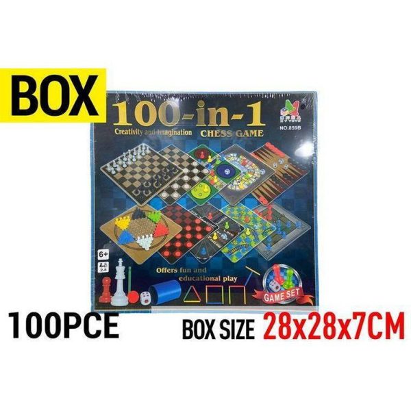 100 in 1 Board Game Set - 40KG Sale