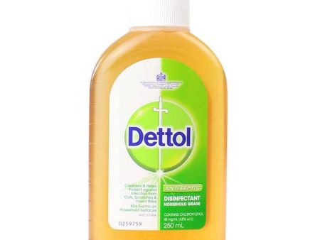 Dettol Antiseptic Disinfectant Household Grade, 250ml For Discount