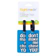 Flight Mode PVC Luggage Tags, 2pk Hot on Sale