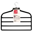 Velvet Hangers, 4 Tier, 2pk, 45cm Fashion