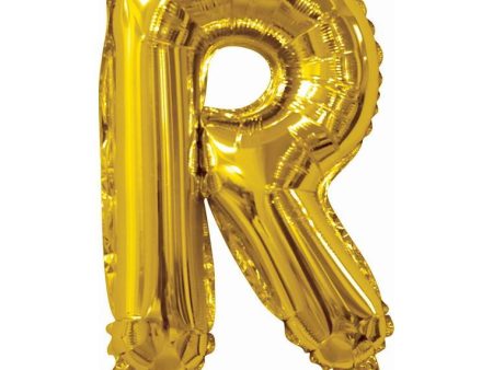 Foil Balloon 35Cm Gold R Hot on Sale